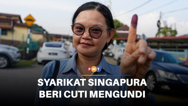 Syarikat Singapura beri 30 pekerja Malaysia cuti untuk mengundi