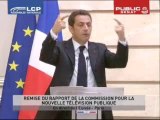 Nicolas Sarkozy et la télévision publiqu