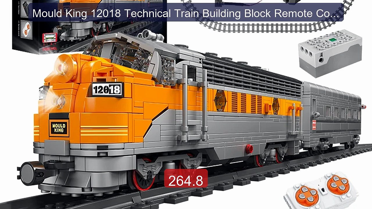 Mould King 12018 Technical Train Building Block Remote Cont... -- Top Pick 2026 | Unbeatable Price!