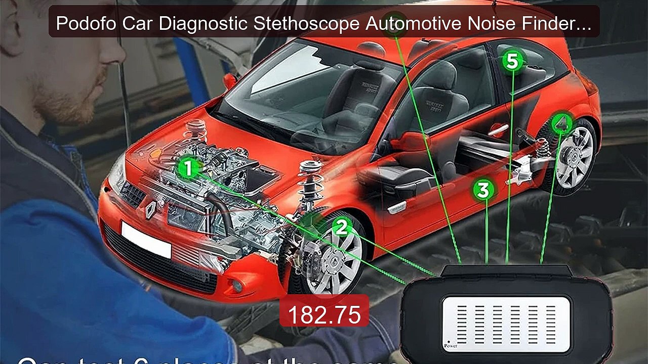 Podofo Car Diagnostic Stethoscope Automotive Noise Finder Listenin... -- Best Deal 2026 | Shop Now!