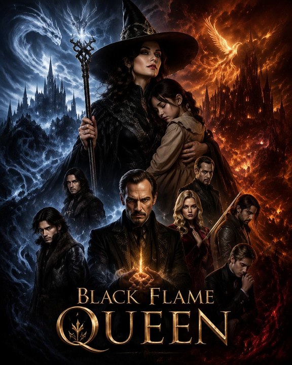 Black Flame Queen | Viral Short Drama | Dark Fantasy, Power Rise & Forbidden Magic Kingdom - Full EP - ENGSUB