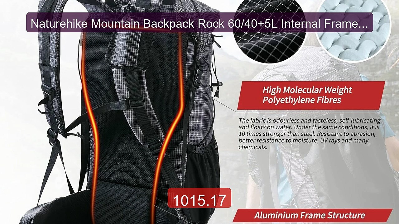 Naturehike Mountain Backpack Rock 60/40+5L Internal Frame Hiking B... -- Best Deal 2026 | Shop Now!