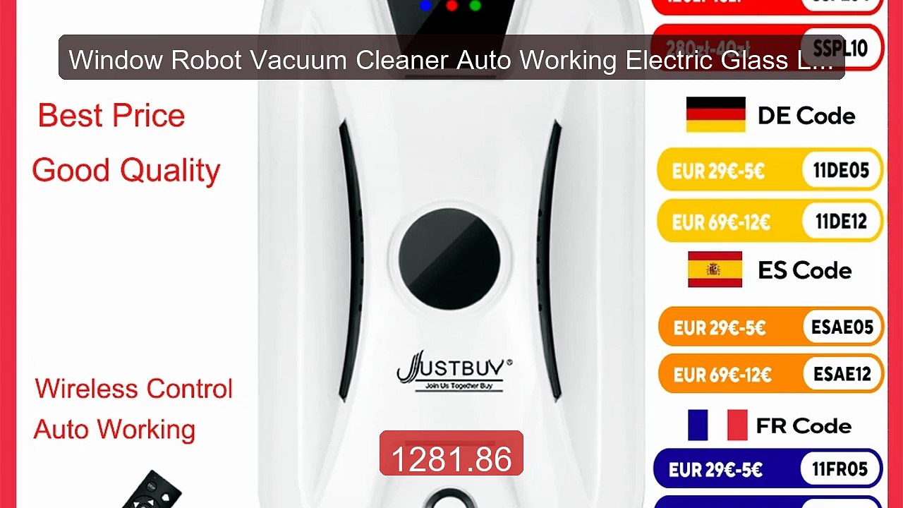 Window Robot Vacuum Cleaner Auto Working Electric Glass Limpiacrist... -- Top Rated 2026 | Buy Now!