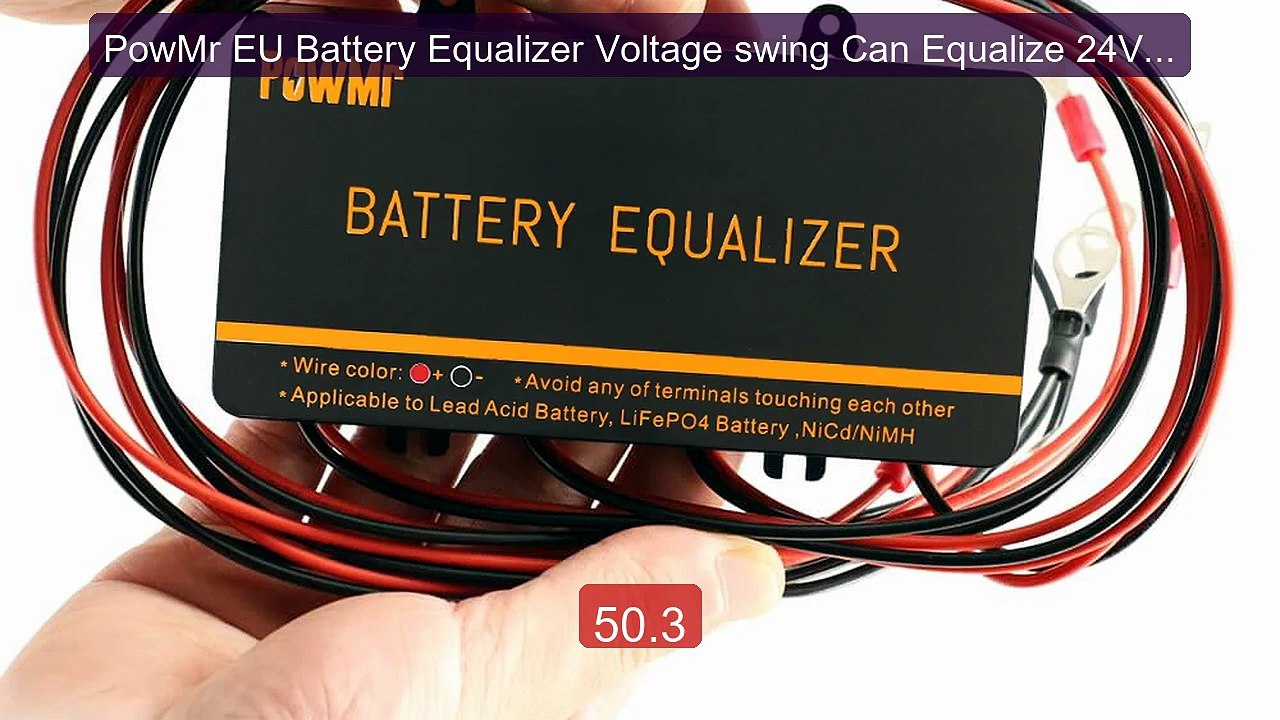 PowMr EU Battery Equalizer Voltage swing Can Equalize 24V 48V Solar... -- Top Rated 2026 | Buy Now!
