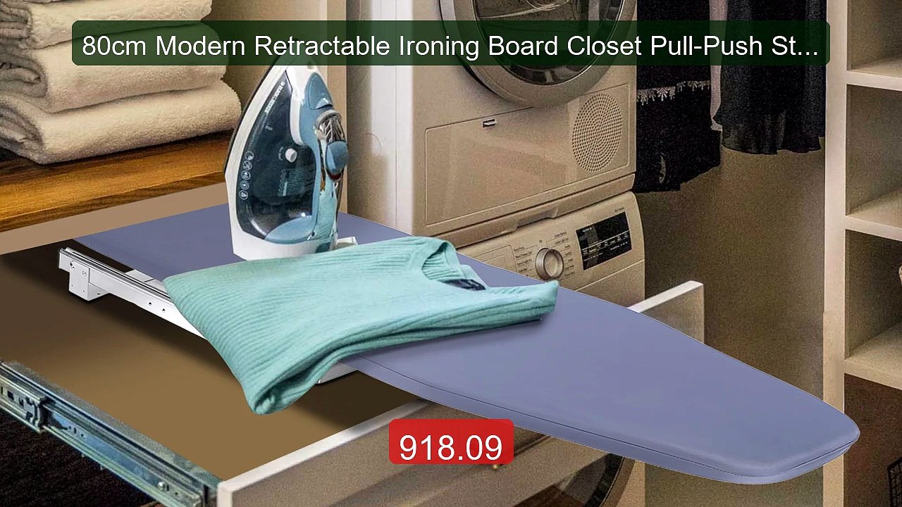 80cm Modern Retractable Ironing Board Closet Pull-Push Stow A... -- Amazing Value 2026 | Must Have!