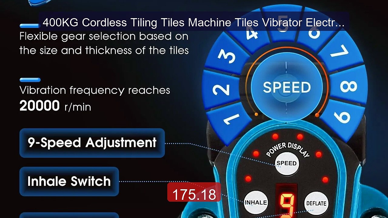 400KG Cordless Tiling Tiles Machine Tiles Vibrator Electric Suctio... -- Best Deal 2026 | Shop Now!