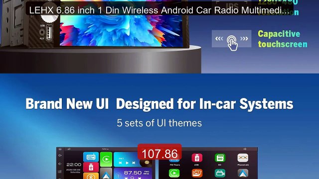 LEHX 6.86 inch 1 Din Wireless Android Car Radio Multimedia MP5 Auto... Top Rated 2026 | Buy Now!