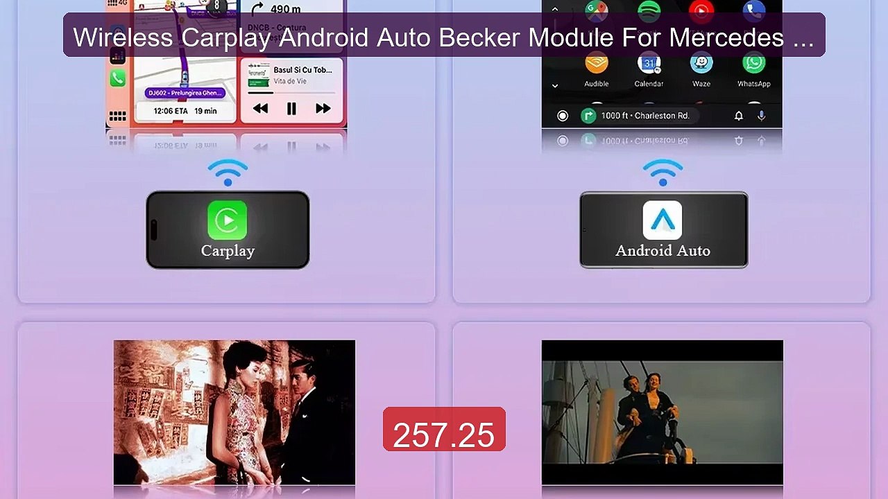 Wireless Carplay Android Auto Becker Module For Mercedes Benz ... -- Best Buy 2026 | Great Quality!