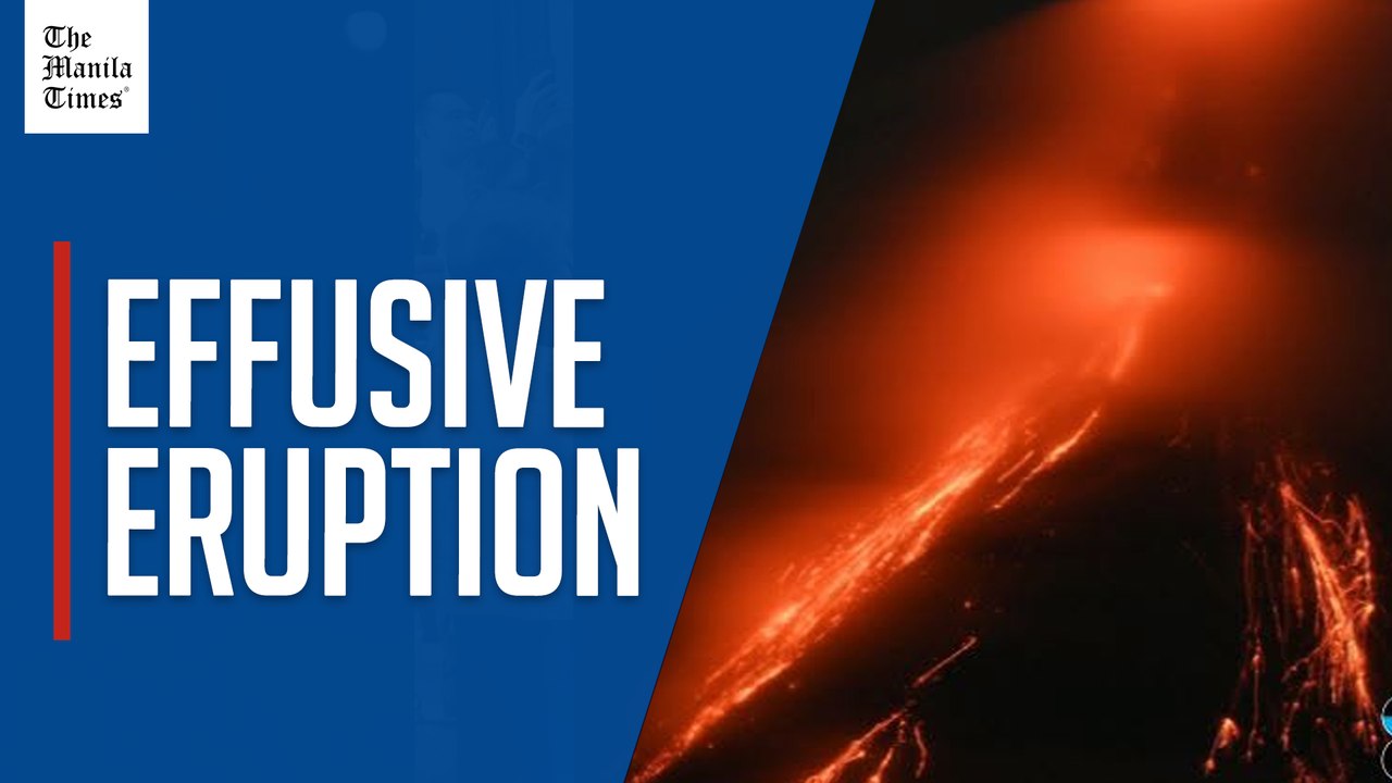 Mayon spews  lava from crater for 187th consecutive day