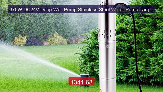 370W DC24V Deep Well Pump Stainless Steel Water Pump Large Flo... Best Buy 2026 | Great Quality!
