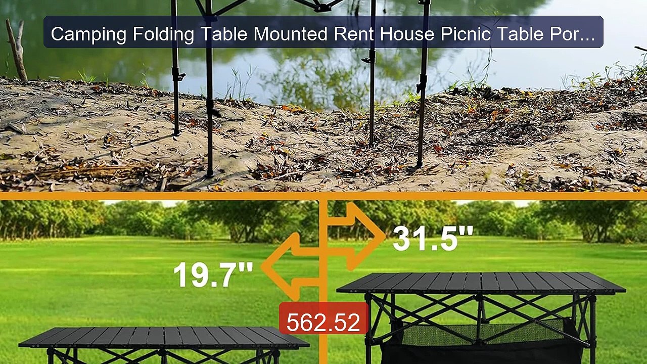 Camping Folding Table Mounted Rent House Picnic Table Portable Egg... -- Best Deal 2026 | Shop Now!