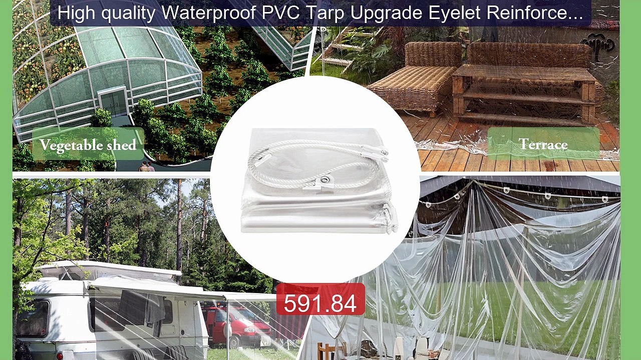 High quality Waterproof PVC Tarp Upgrade Eyelet Reinforcements 420 ... -- Top Rated 2026 | Buy Now!