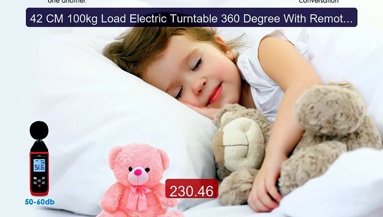 42 CM 100kg Load Electric Turntable 360 Degree With Remote Con... -- Hot Deal 2026 | Limited Offer!