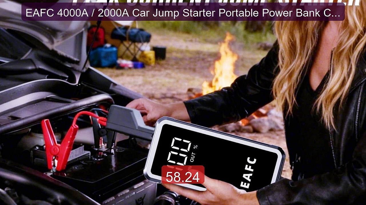 EAFC 4000A / 2000A Car Jump Starter Portable Power Bank Car Battery... -- Top Rated 2026 | Buy Now!