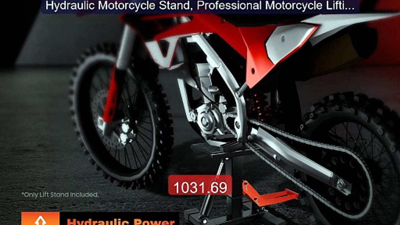 Hydraulic Motorcycle Stand, Professional Motorcycle Lifting Pl... -- Best Buy 2026 | Great Quality!