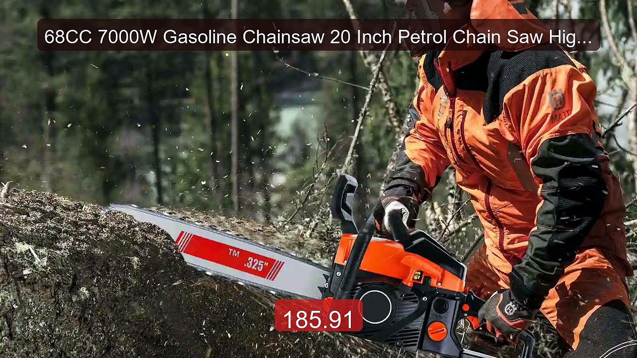 68CC 7000W Gasoline Chainsaw 20 Inch Petrol Chain Saw High Power Wo... -- Top Rated 2026 | Buy Now!