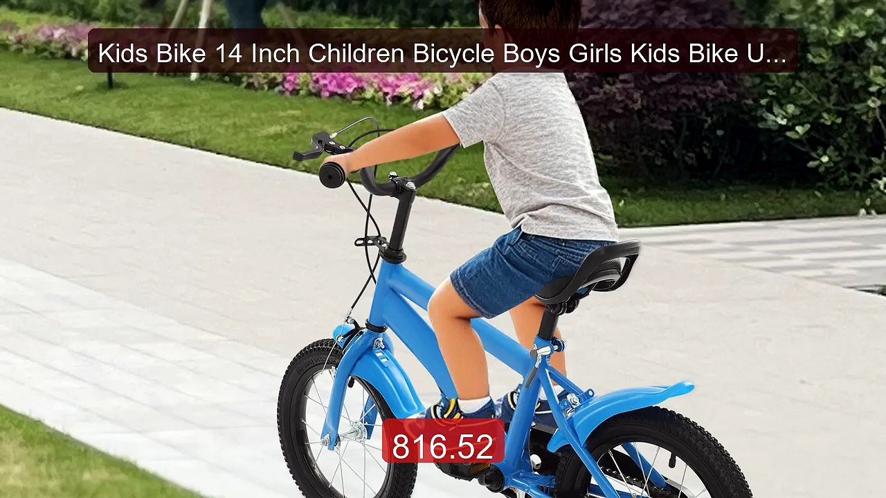 Kids Bike 14 Inch Children Bicycle Boys Girls Kids Bike Unise... -- Amazing Value 2026 | Must Have!