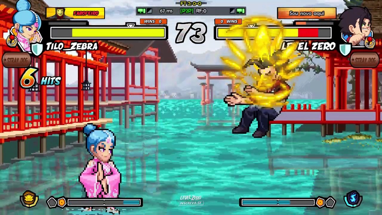 [ POCKET BRAVERY ] - TILO_ZEBRA ( Malika ) VS ( Rick ) LEVEL ZERO - [ ONLINE MATCHS ]