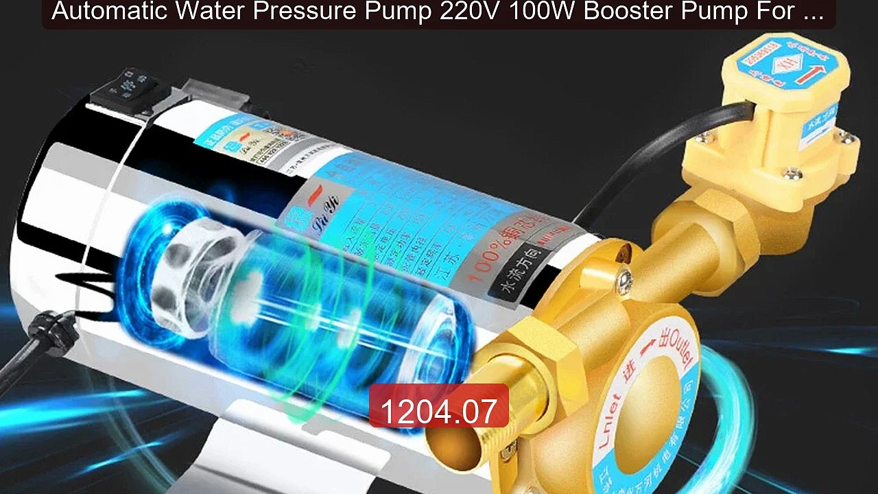 Automatic Water Pressure Pump 220V 100W Booster Pump For Tap W... -- Best Buy 2026 | Great Quality!