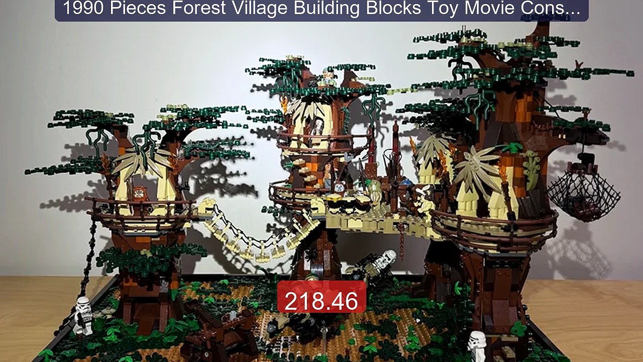 1990 Pieces Forest Village Building Blocks Toy Movie Constr... -- Top Pick 2026 | Unbeatable Price!