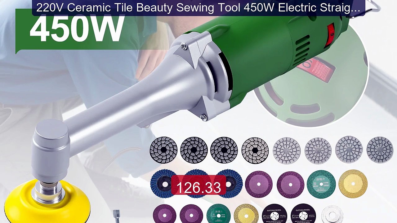 220V Ceramic Tile Beauty Sewing Tool 450W Electric Straight Gr... -- Best Buy 2026 | Great Quality!