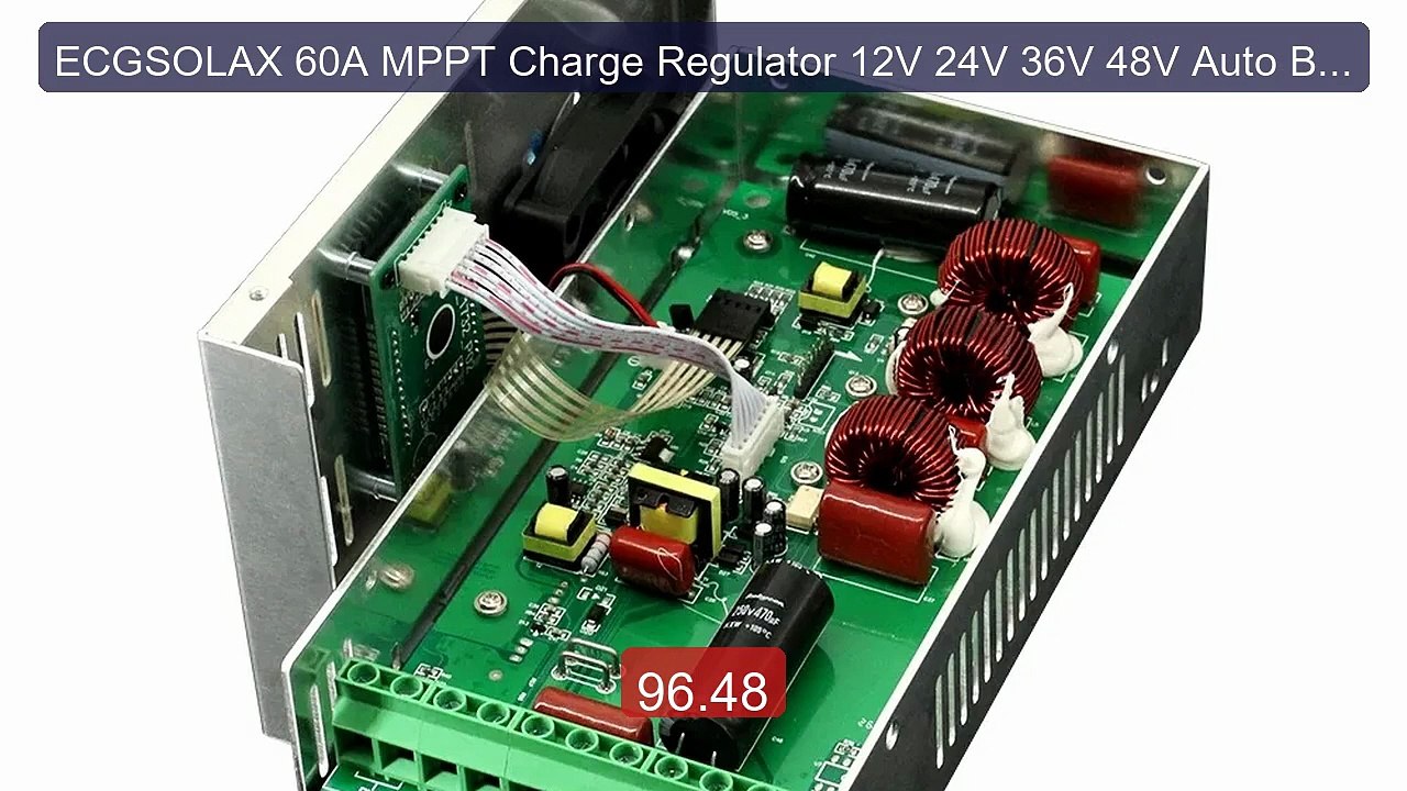 ECGSOLAX 60A MPPT Charge Regulator 12V 24V 36V 48V Auto Battery So... -- Best Deal 2026 | Shop Now!