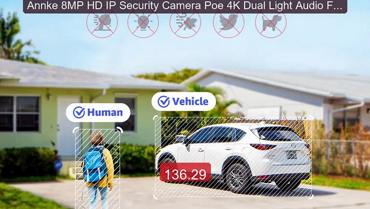 Annke 8MP HD IP Security Camera Poe 4K Dual Light Audio Fixed ... -- Best Buy 2026 | Great Quality!