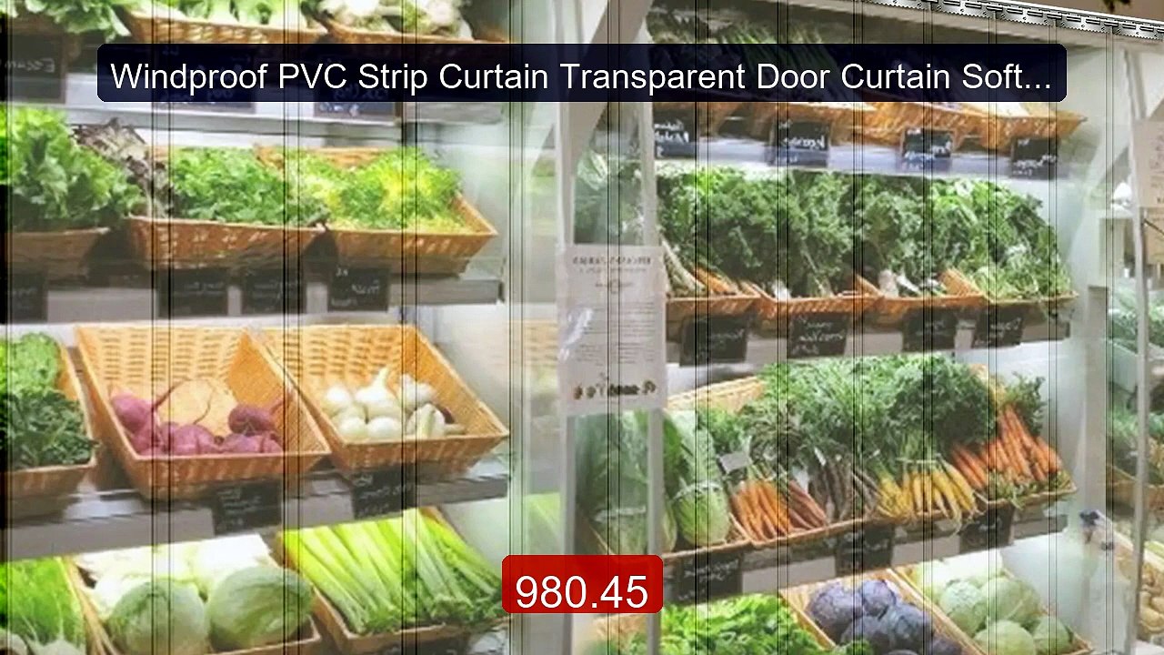 Windproof PVC Strip Curtain Transparent Door Curtain Soft Thermal ... -- Best Deal 2026 | Shop Now!