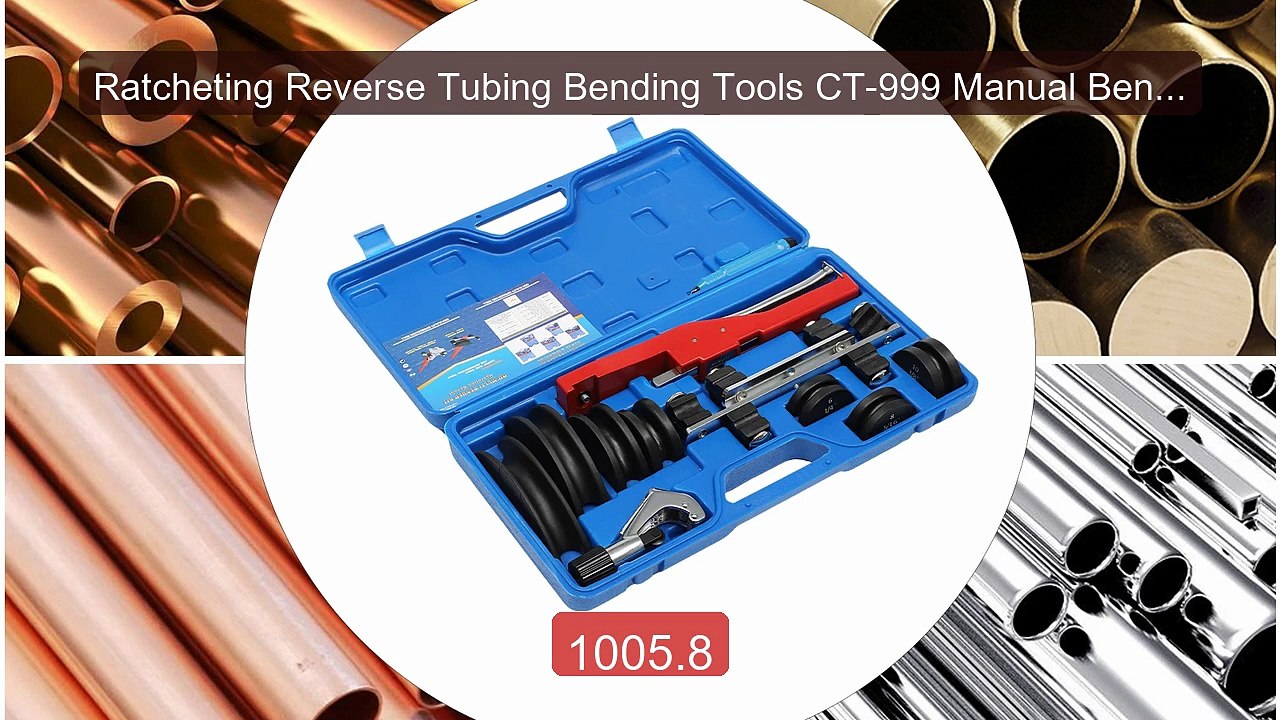 Ratcheting Reverse Tubing Bending Tools CT-999 Manual Bending... -- Amazing Value 2026 | Must Have!