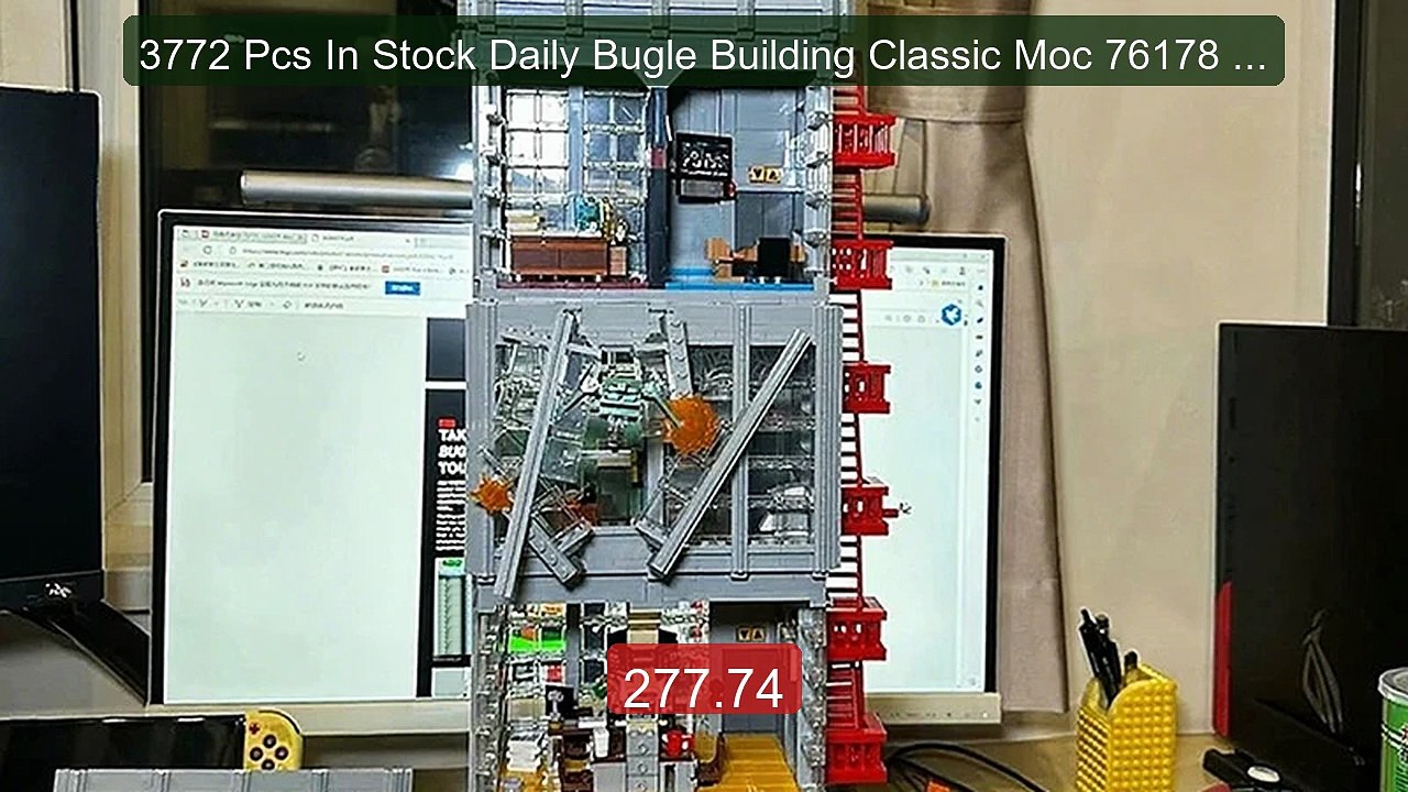3772 Pcs In Stock Daily Bugle Building Classic Moc 76178 Display Bu... -- Top Rated 2026 | Buy Now!