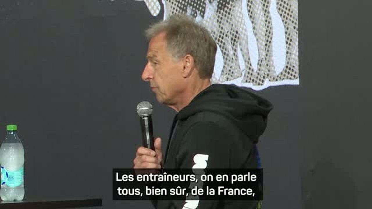 Bleus - Klinsmann : “Entre entraîneurs, on parle tous de l'incroyable puissance offensive de la France”