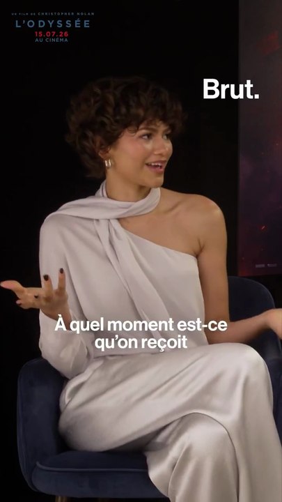 Zendaya pour la tournée de presse de « l'Odyssée » à Paris !