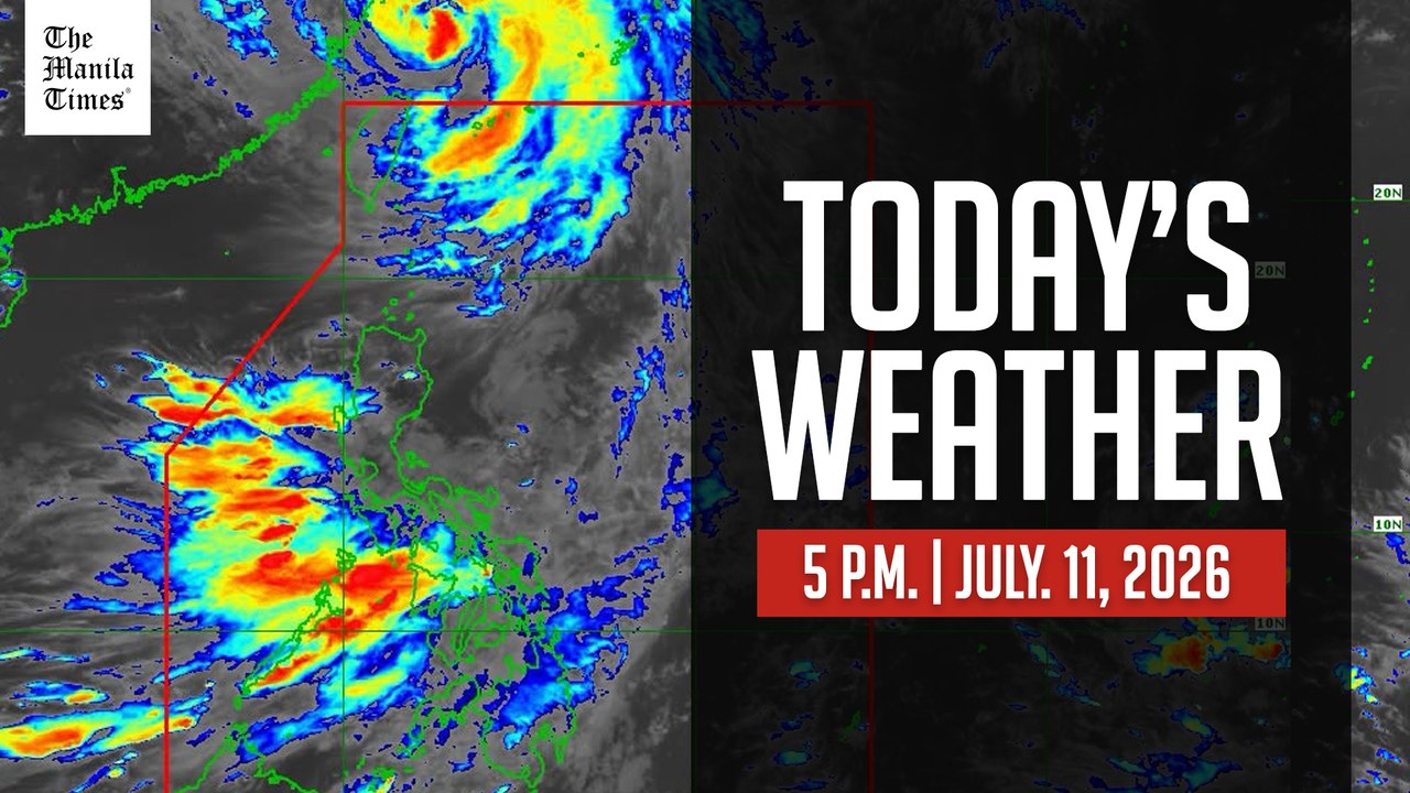 Today's Weather, 5 P.M. | Jul. 11, 2026