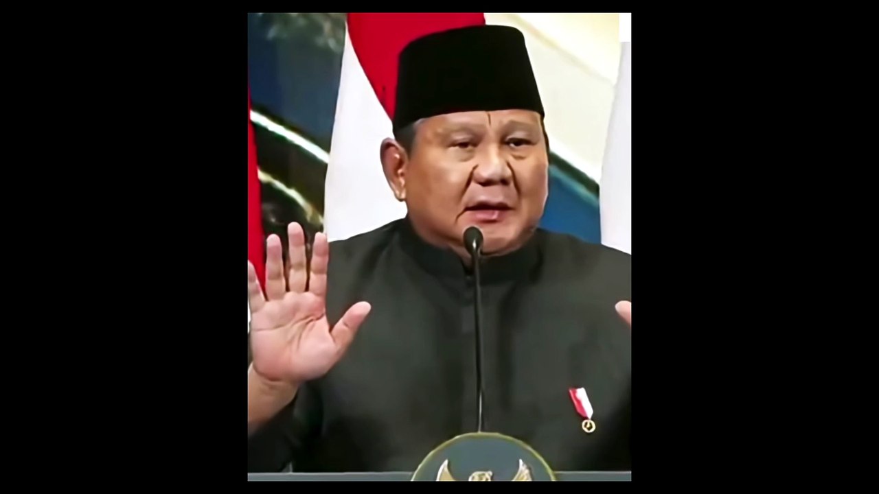 Indonesian President's speech