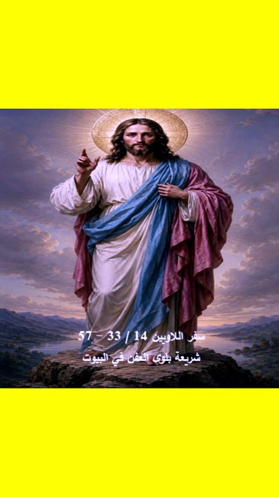 اللاويين فصل 14 شريعة بلوى العفن في البيوت