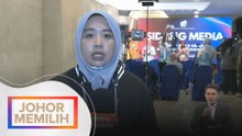 Proses penjumlahan undi Pilihan Raya Negeri Johor
