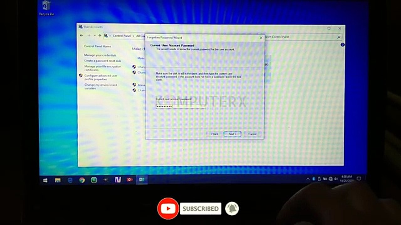 CARA RESET PASSWORD WINDOWS DENGAN USB FLASHDISK
