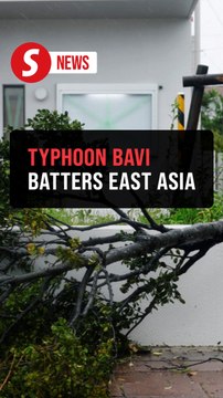 Typhoon Bavi sparks widespread disruption across East Asia