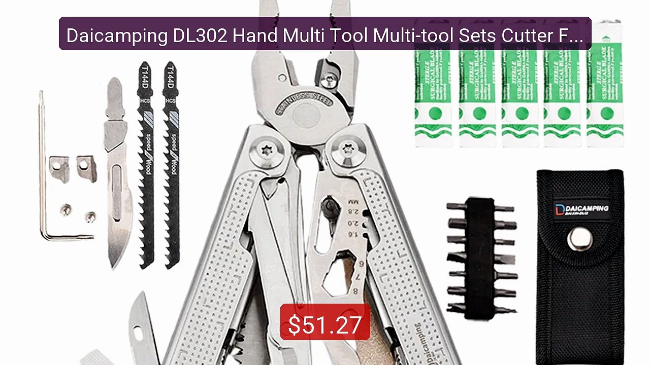 Daicamping DL302 Hand Multi Tool Multi-tool Sets Cutter Foldab... -- Hot Deal 2026 | Limited Offer!