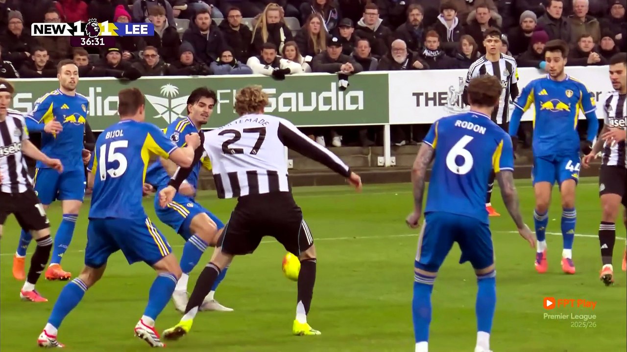 Newcastle United 4-3 Leeds United - Goals and Highlights (8/1/2026) | Truyền Hình FPT Play