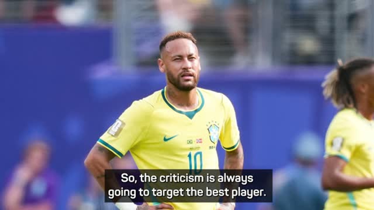 Normal to criticise Brazil's 'best' player Neymar - Aguero