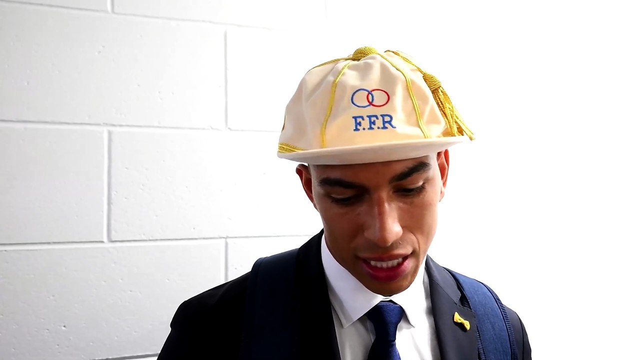 Aaron Grandidier-Nkanang : « Beaucoup d'émotions, de joie et de fierté » - Rugby - Championnat des nations - Bleus
