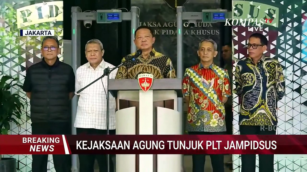 Jaksa Agung ST Burhanuddin Tunjuk Rudi Margono Jadi PLT Jampidsus Gantikan Febrie Adriansyah