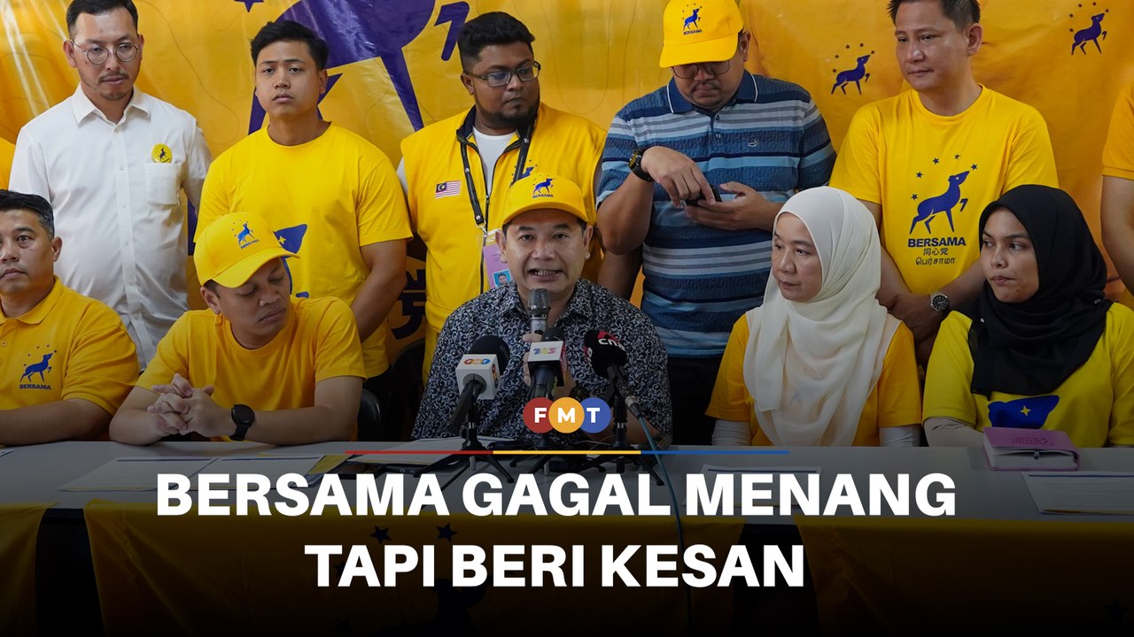 Bersama gagal menang kerusi tapi kehadirannya beri kesan