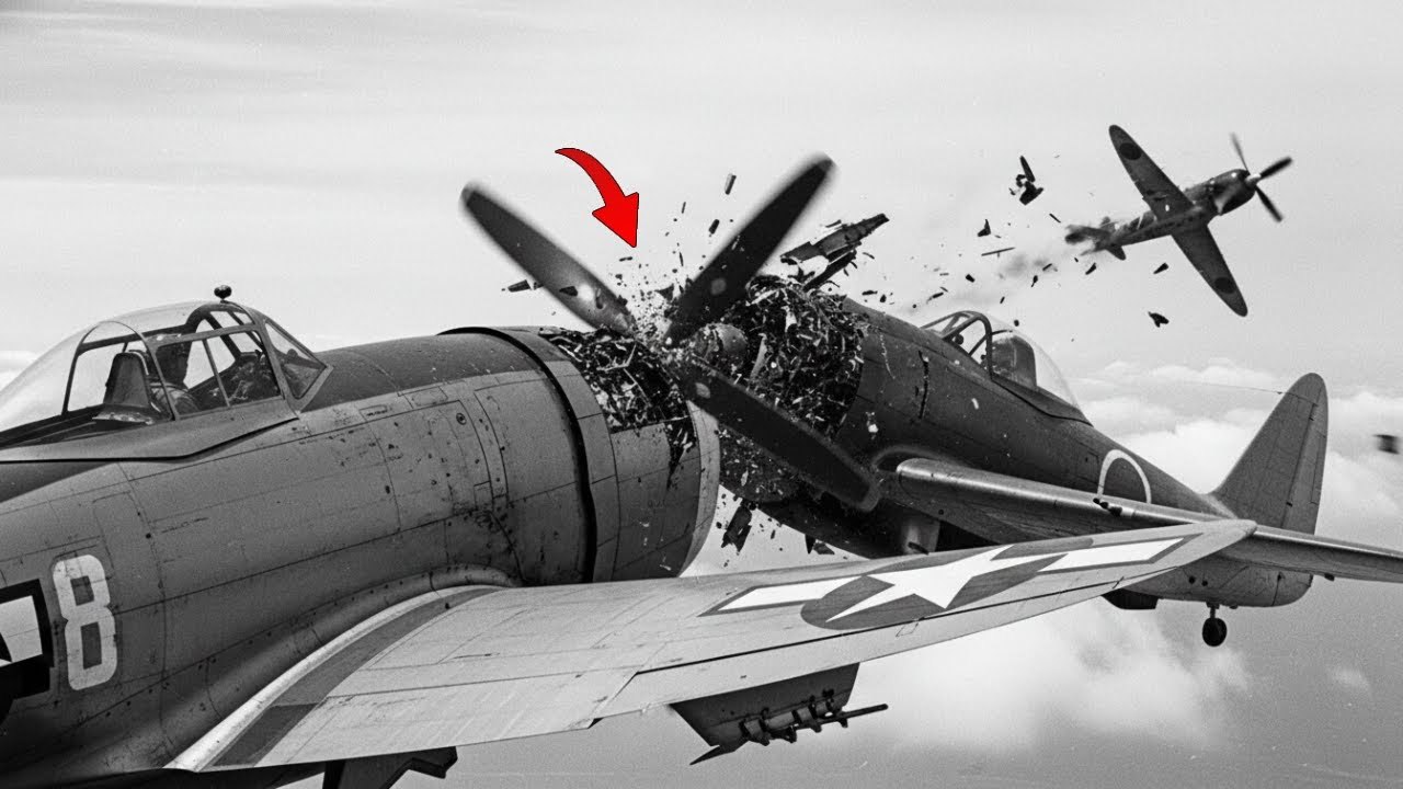 They Called His P-47 "Meat Chopper" — 5 Japanese Fighters Learned Why in Minutes