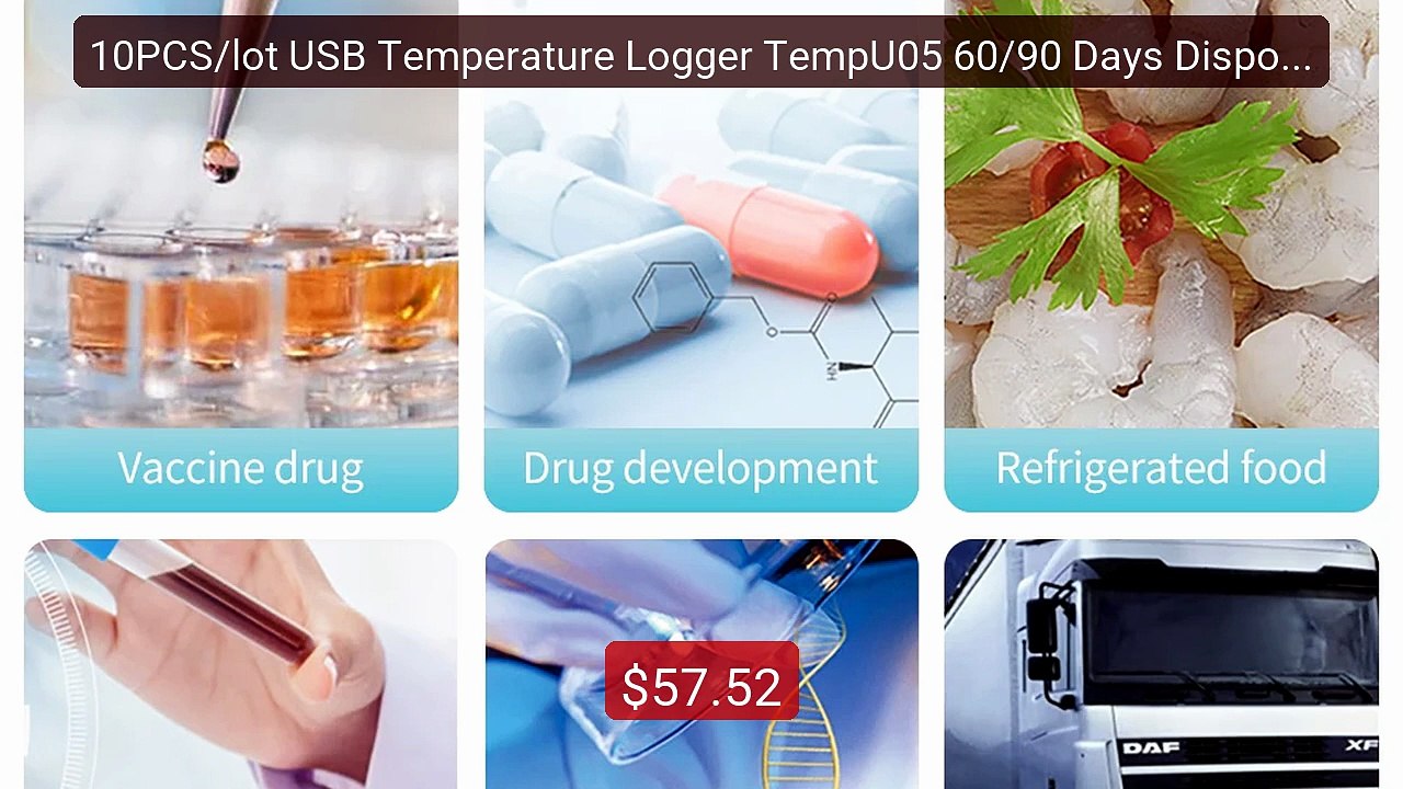 10PCS/lot USB Temperature Logger TempU05 60/90 Days Disposable... -- Hot Deal 2026 | Limited Offer!
