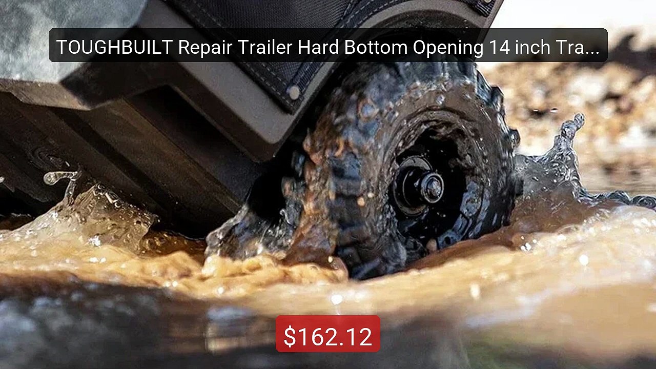 TOUGHBUILT Repair Trailer Hard Bottom Opening 14 inch Trailer Box ... -- Best Deal 2026 | Shop Now!