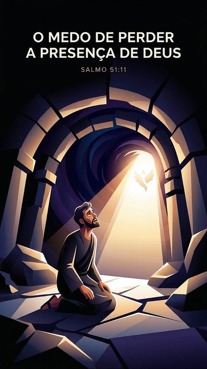 O Temor de Perder a Presença de Deus - Oração com base no Salmo 51.11