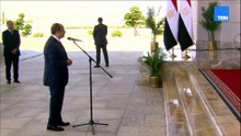الرئيس السيسي يشيد بالقيم الرفيعة التي تحلّى بها المنتخب بما يعكس أصالة الشعب المصري