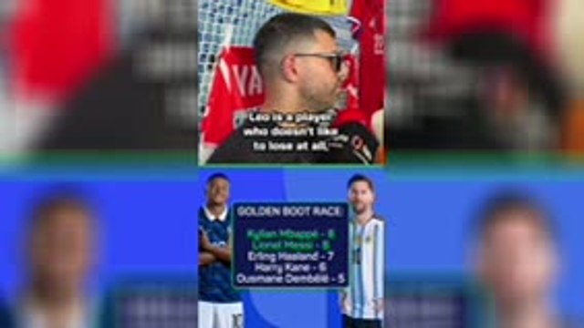 Aguero weighs in on Messi v Mbappe